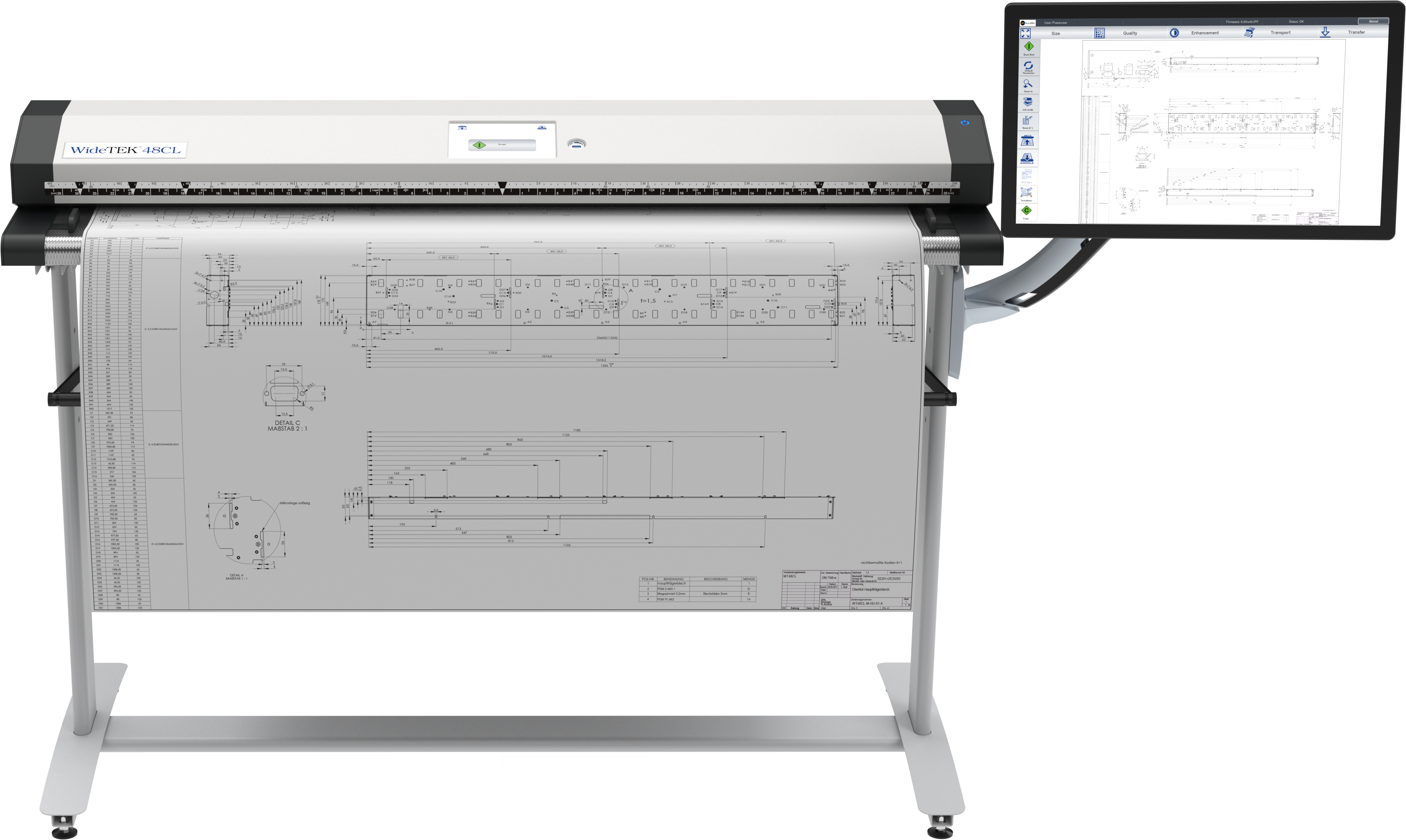 WideTEK 48CL Scanner